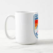 Retro Rocky Mountain National Park Colorado hiking Kaffeetasse (Links)