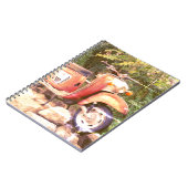 Retro-Roller-Foto Notizbuch Notizblock (Linke Seite)