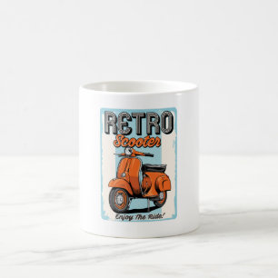 Retro Roller Kaffeetasse