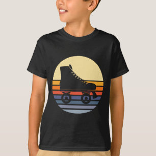 Retro Roller Roller Skate T-Shirt