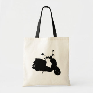 Retro Roller-Silhouette-Tasche Tragetasche