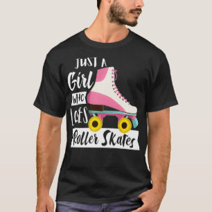 Retro-Roller-Skate Inline Skaten 70er 80er Party C T-Shirt