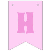 Retro-Roller-Skate Wimpelkette (Zweite Fahne)