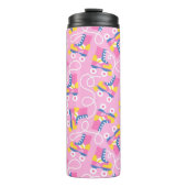 Retro Roller Skaten Thermosbecher (Vorderseite)