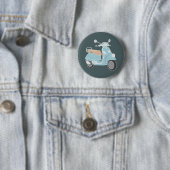 Retro-Rollerknopf Button (Beispiel)