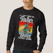 Retro Rollerskates 80's Derby Roller Skating for T Sweatshirt (Vorderseite)