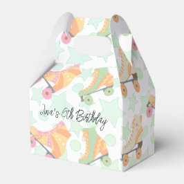 Retro Rollerskating Geburtstags-Skate Sternenmuste Geschenkschachtel