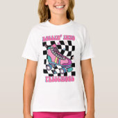 Retro Rollin' in die Vorschule T-Shirt (Vorderseite)