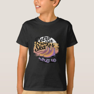 Retro-Rollschuhe - 80er-Vibes-Aufkleber7  T-Shirt