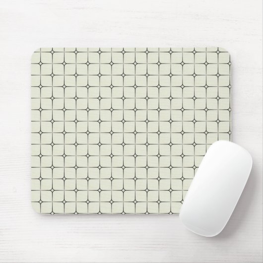 Retro Romance Mousepad, schwarz Mousepad (Mit Mouse)