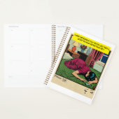 Retro-Romantik-Comic: Design für tränenreiche Pill Planer (Anzeige)