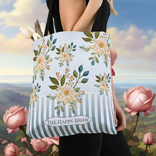 Retro-romantische Blumen-Braut-Tasche Tasche
