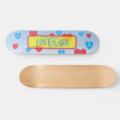 Retro Romantische Y2K-Ästhetik Skateboard (Horizontal)
