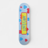 Retro Romantische Y2K-Ästhetik Skateboard (Vorne)