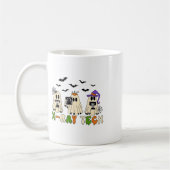 Retro Röntgen Tech Halloween Ghost Radiology Ghost Kaffeetasse (Links)
