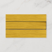 Retro Rooster Custom Business Cards Visitenkarte (Rückseite)