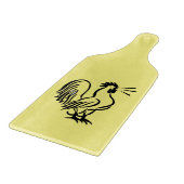 RETRO-ROOSTER-SCHNITTSTELLE SCHNEIDEBRETT (Ecke)