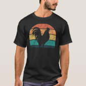 Retro Rooster T-Shirt (Vorderseite)