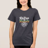 Retro Roots Tri-Blend Shirt (Vorderseite)