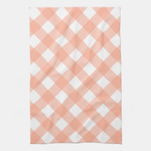 Retro-Rosa-Gingham-Küchenhandtuch-Geschenk Handtuch