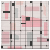 Retro rosa Gitter-und Stoff (Muster)