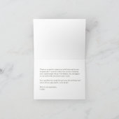 Retro-Rosa-grünes Brautparty für benutzerdefiniert Dankeskarte (Innenseite)