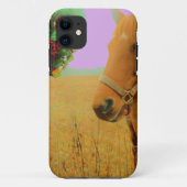 Retro Rosa Himmelskaffe Case-Mate iPhone Hülle (Rückseite)