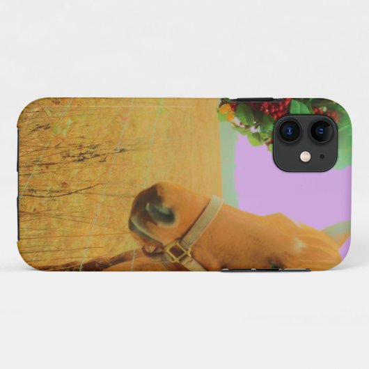 Retro Rosa Himmelskaffe Case-Mate iPhone Hülle (Rückseite (Horizontal))