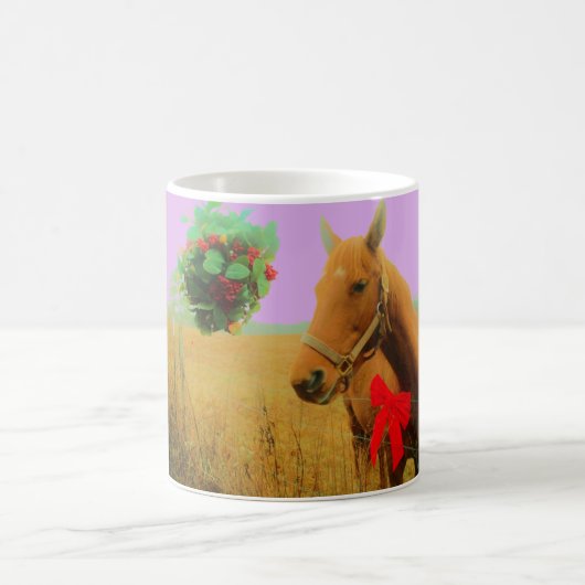 Retro Rosa Himmelskaffe Kaffeetasse (Mittel)