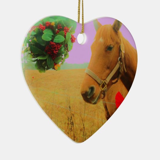 Retro Rosa Himmelskaffe Keramik Ornament (Rechts)