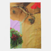 Retro Rosa Himmelskaffe Küchentuch (Vertikal)