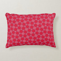 Retro-Rosa-Klee-Akzentschoner