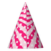 Retro Rosa Königin des Herzens Geburtstag Partyhütchen (Rückseite)