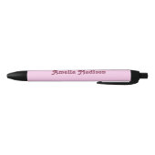 Retro Rosa Minimalistische Stift (Unterseite)