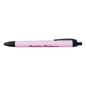 Retro Rosa Minimalistische Stift (Oberseite)