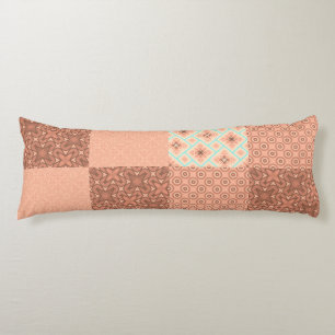 Retro Rosa Patchwork Seitenschläferkissen