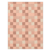 Retro Rosa Patchwork Tischdecke (Vorderseite)