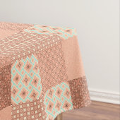Retro Rosa Patchwork Tischdecke (Beispiel)
