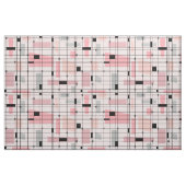 Retro-Rosa-Raster-und-Sternenexplosion-Baumwollsto Stoff (Fat Quarter (45,7 x 55,9 cm))