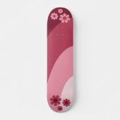 Retro-Rosa Skateboard (Vorne)