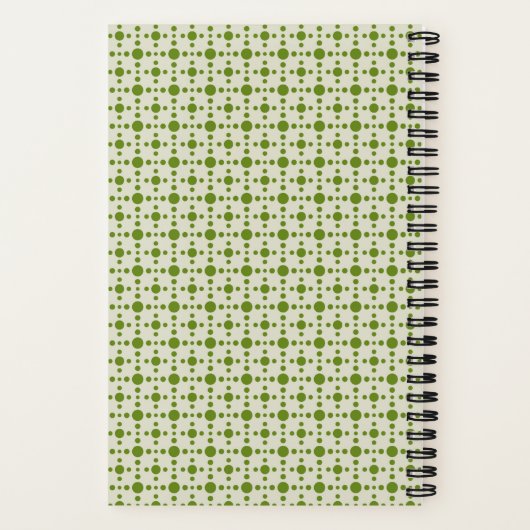 Retro Rosa Spring Birds Panel Journal Notizblock (Rückseite)