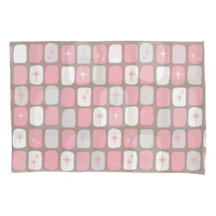 Retro Rosa Sternexplosion Pillowcase Kissenbezug