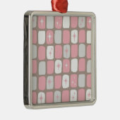 Retro Rosa Sternexplosionen Weihnachtsschmuck (Rechts)