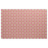 Retro-Rosa-und Olivenkreislauf-Karo Stoff (Fat Quarter (45,7 x 55,9 cm))