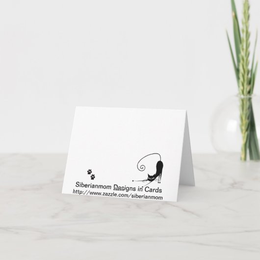 Retro-Rosa- und Orangefarbene Mitteilungskarten (Rückseite)