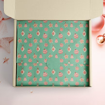 Retro-Rosa-Weihnachtsdekoration