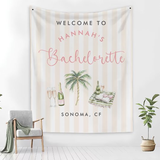 Retro Rosa Weinroute Mendrisiotto Fleecedecke