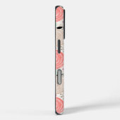 Retro, Rose Case-Mate iPhone Hülle (Rückseite / Rechts)