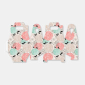 Retro, Rose Geschenkschachtel (Ungefaltet)