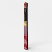 Retro Rose Herz iPhone Case (Hinten/Links)